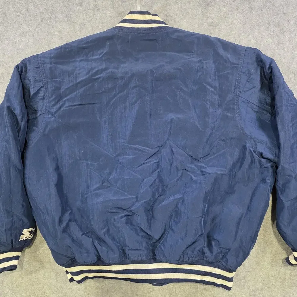 Vintage New York Yankees‎ Jacket Mens XL Blue MLB Baseball Starter Varsity 90s